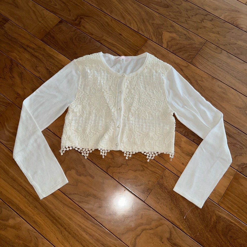 Biscotti Cream Knit Top